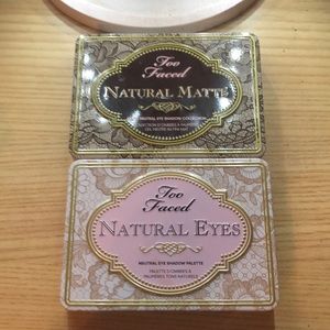Too Faced Natural Eyes and Natural Matte Palettes